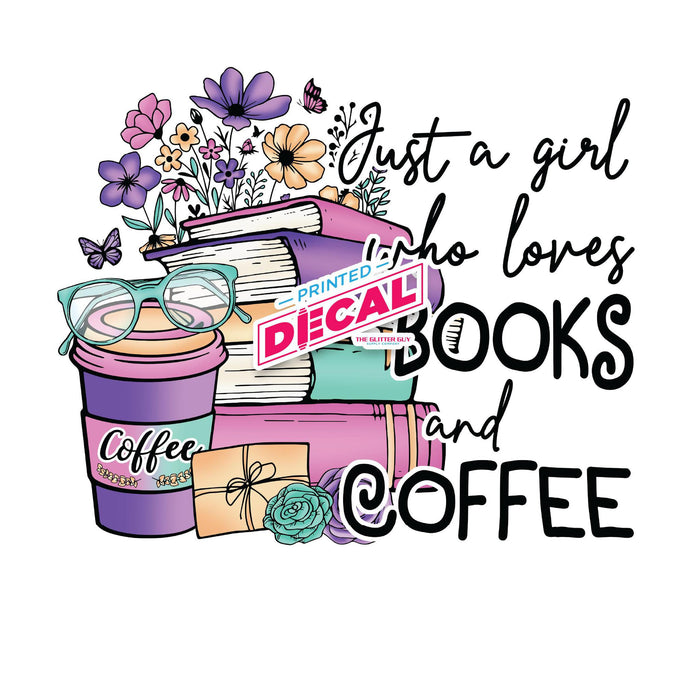 Printed Decal - Book Lovers