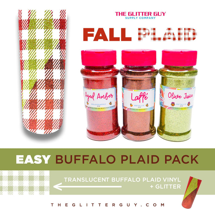 Easy Buffalo Plaid Pack (Fall) - The Glitter Guy