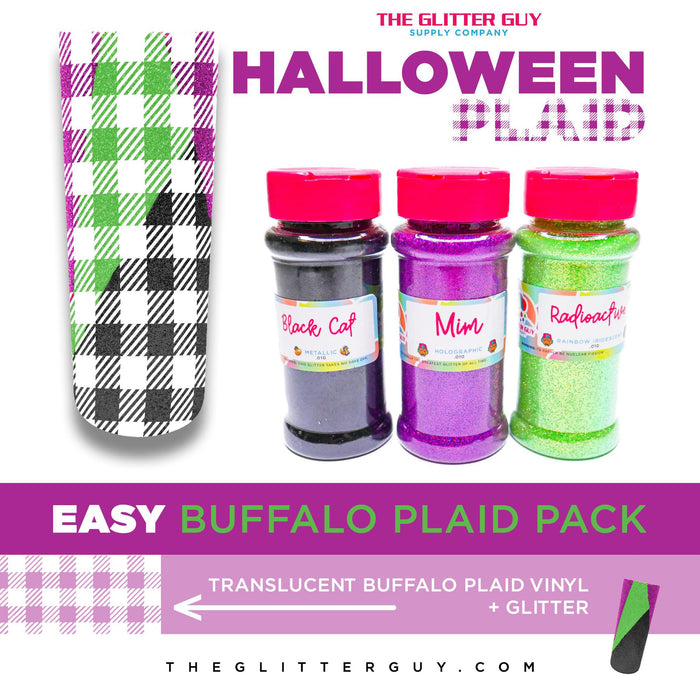 Easy Buffalo Plaid Pack (Halloween) - The Glitter Guy