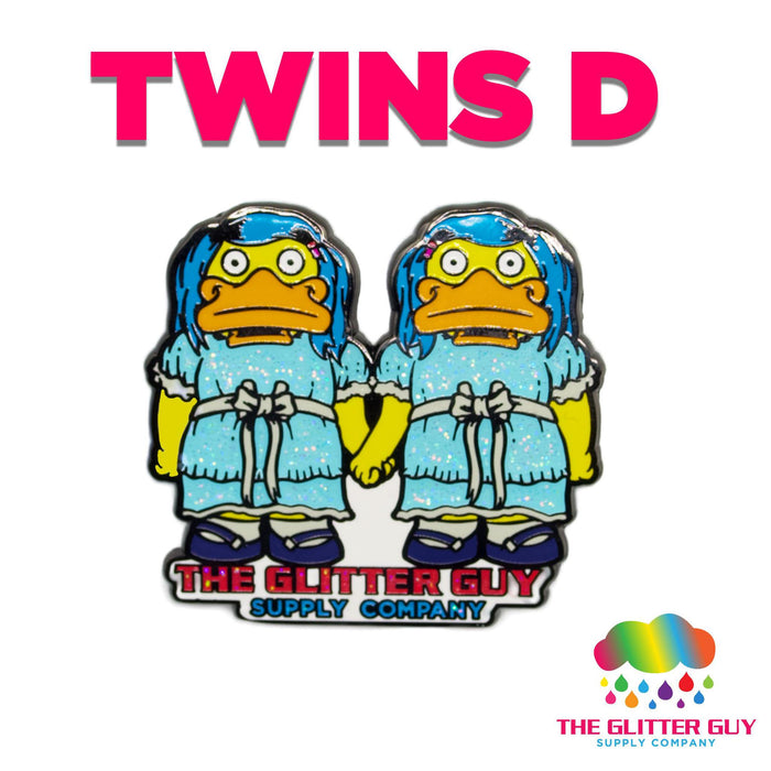 Twins D Enamel Pin