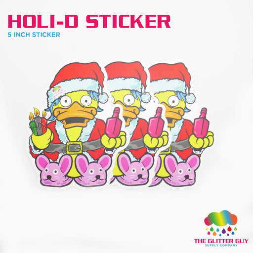 Holi-D Sticker - The Glitter Guy