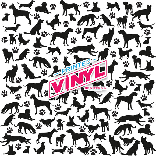 Printed Vinyl - In The Dog House - The Glitter Guy