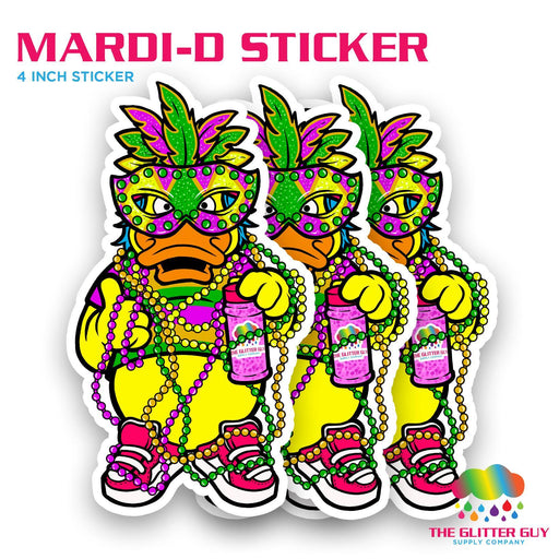 Mardi-D Sticker