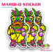 Mardi-D Sticker - The Glitter Guy