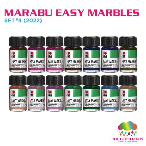 *NEW* Marabu Easy Marble Set 4 - The Glitter Guy