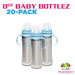 8 Oz Stainless Steel Baby Bottle Tumbler (Blue & Pink Handles) | Tumbler from The Glitter Guy
