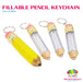 Fillable Pencil Keychain - The Glitter Guy