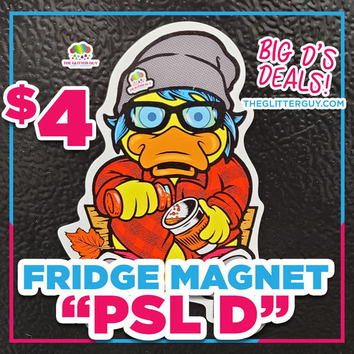 PSL D Fridge Magnet - The Glitter Guy