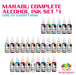 Marabu Complete Alcohol Ink Set 1 (One of Everything) - The Glitter Guy