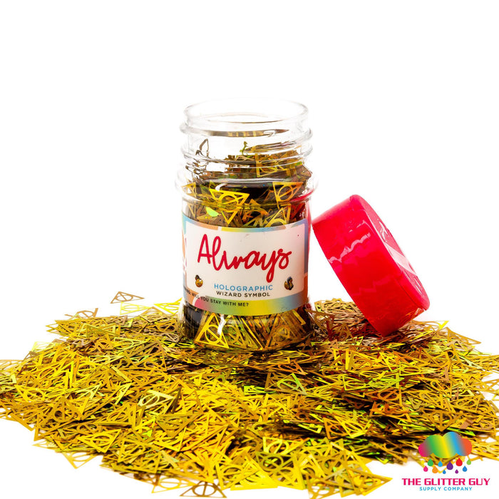 Always | Glitter Shape from The Glitter Guy