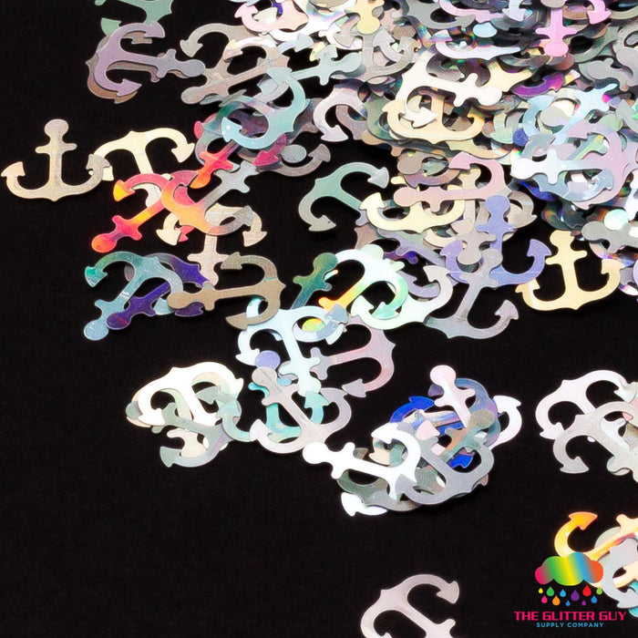 Anchors Aweigh | Glitter Shape from The Glitter Guy
