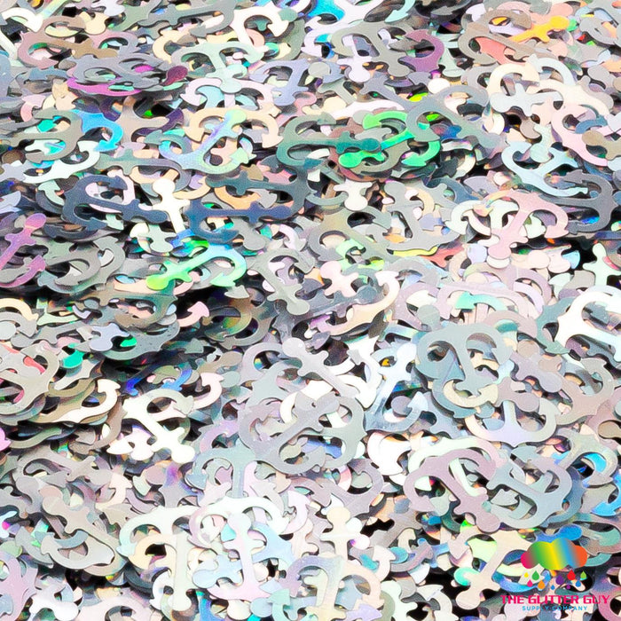 Anchors Aweigh | Glitter Shape from The Glitter Guy