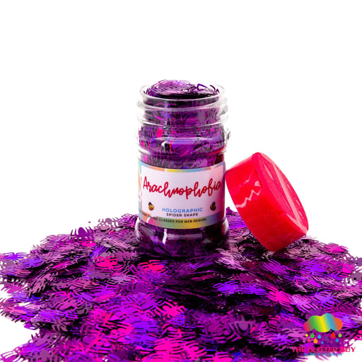 Arachnophobia | Glitter Shape from The Glitter Guy