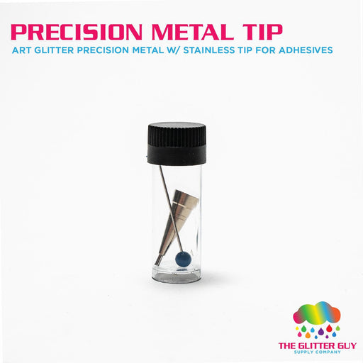 Art Glitter Precision Metal Tip W/ Stainless Tip For Adhesives | Adhesive from The Glitter Guy