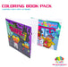 Coloring Book Pack | Accessory from The Glitter Guy