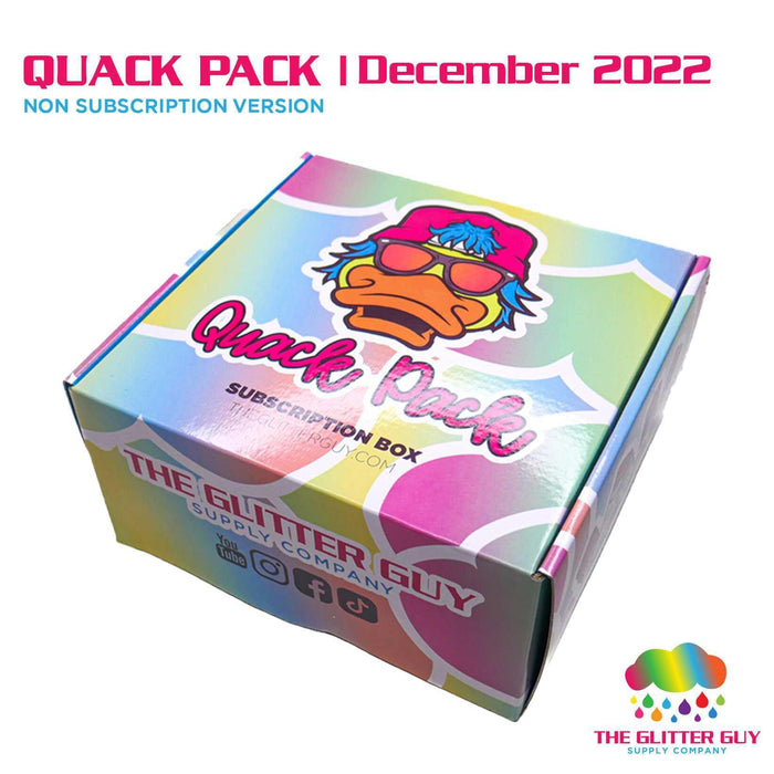 December's (2022) Quack Pack Box - NON SUBSCRIPTION | Quack Pack from The Glitter Guy