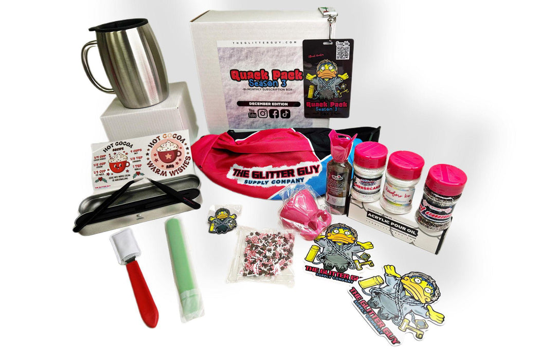 December's (2022) Quack Pack Box - NON SUBSCRIPTION | Quack Pack from The Glitter Guy