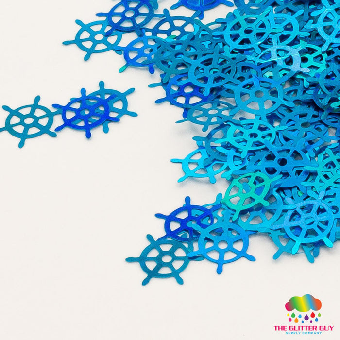 Deep Blue Sea | Glitter Shape from The Glitter Guy