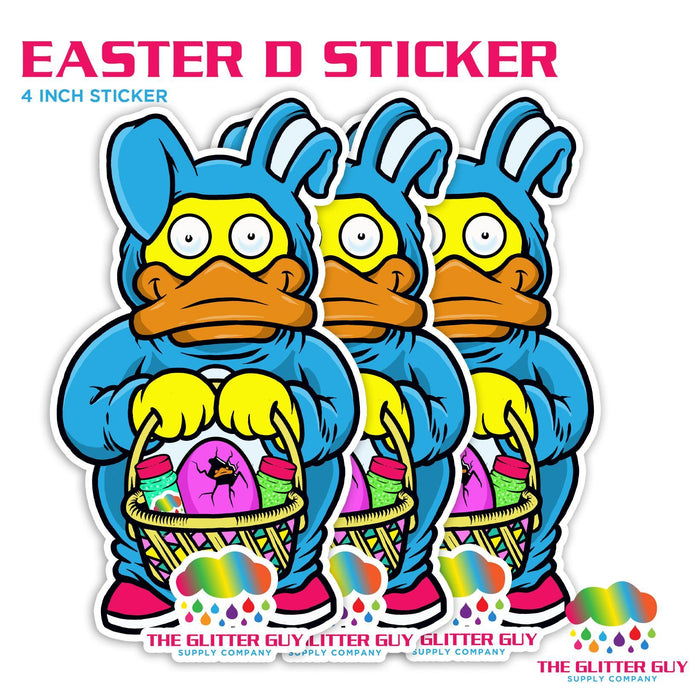 Easter D Sticker | Sticker from The Glitter Guy