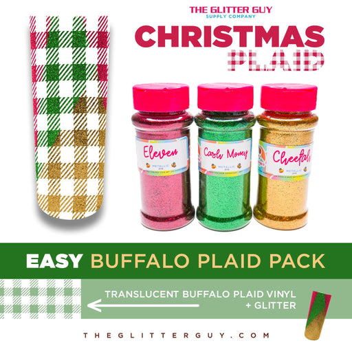 Easy Buffalo Plaid Pack (Christmas) | Bundle from The Glitter Guy
