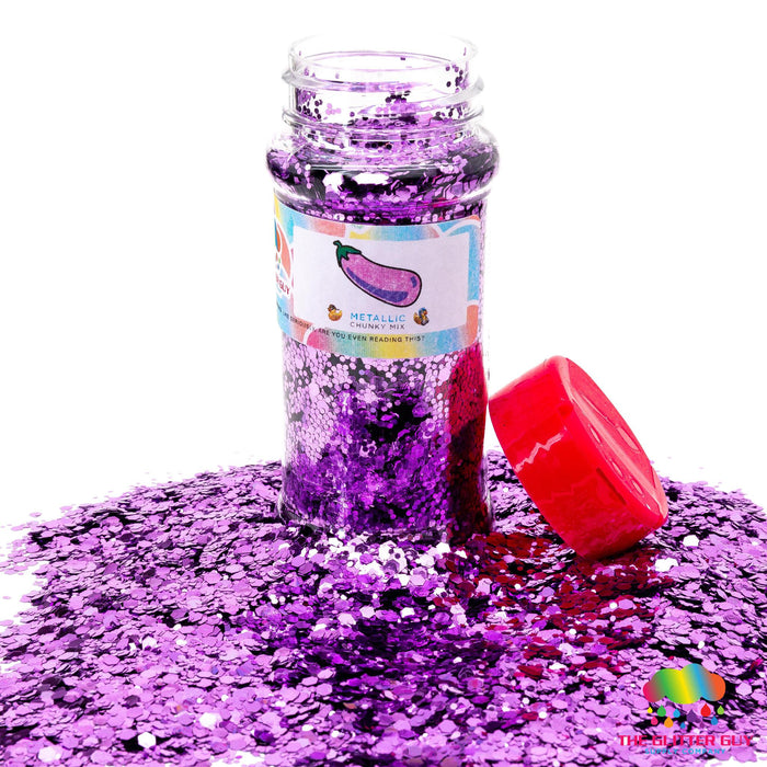Eggplant | Glitter from The Glitter Guy