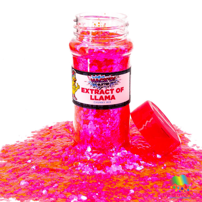 Extract of Llama | Glitter from The Glitter Guy