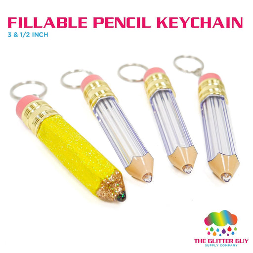 Fillable Pencil Keychain | Blanks from The Glitter Guy