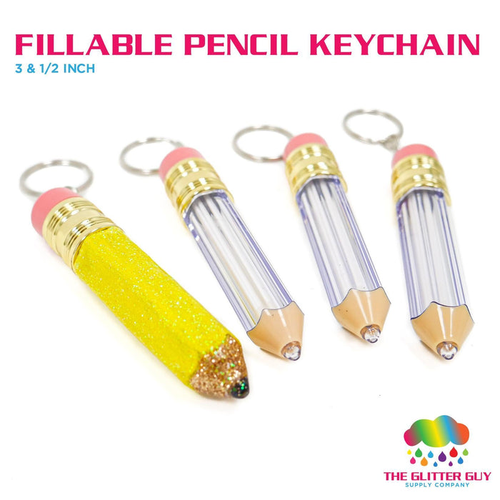 Fillable Pencil Keychain | Blanks from The Glitter Guy