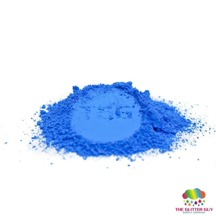 Fluorescent Series Mica Powder - Blue | Mica Powder from The Glitter Guy