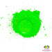 Fluorescent Series Mica Powder - Green | Mica Powder from The Glitter Guy