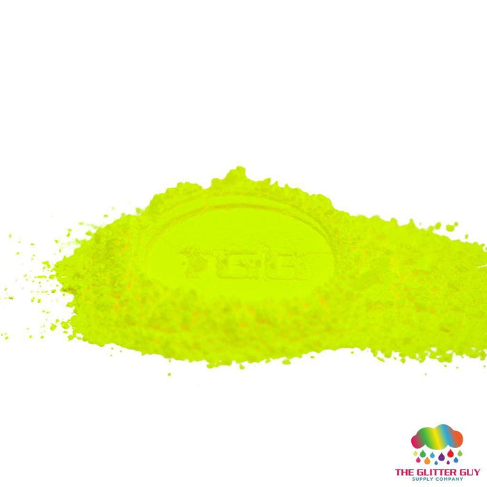 Fluorescent Series Mica Powder - Green Yellow | Mica Powder from The Glitter Guy