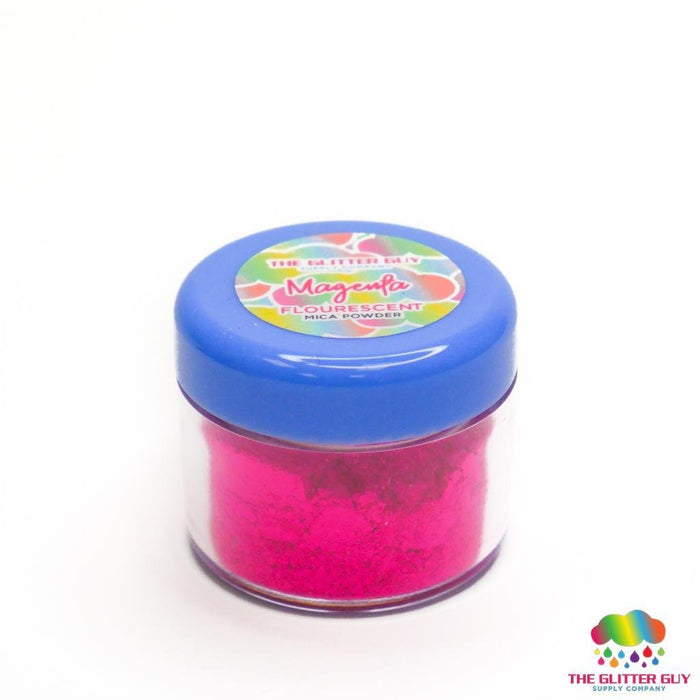 Fluorescent Series Mica Powder - Magenta | Mica Powder from The Glitter Guy