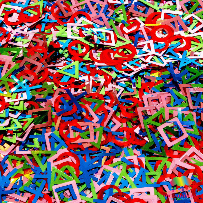 Game Over | Glitter Shape from The Glitter Guy