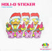 Holi - D Sticker | Sticker from The Glitter Guy
