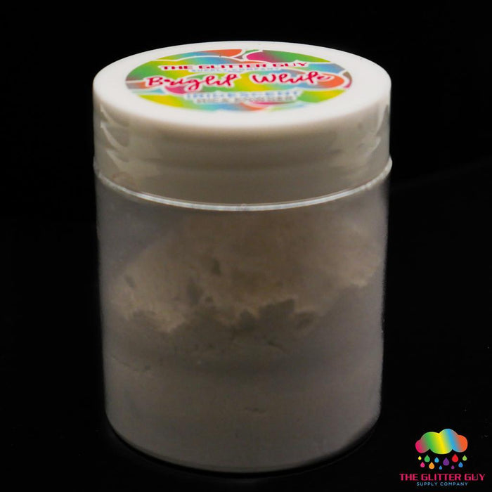 Iridescent Series Mica Powder - Bright White | Mica Powder from The Glitter Guy