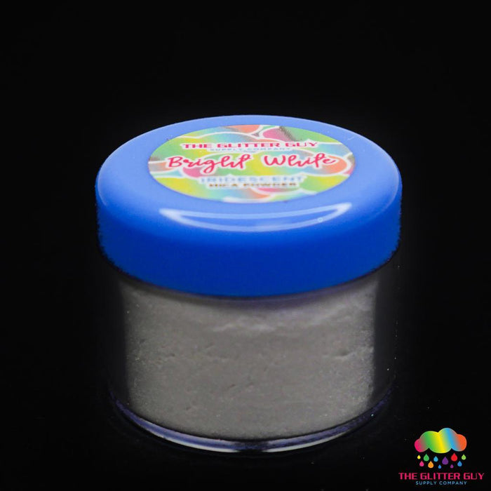 Iridescent Series Mica Powder - Bright White | Mica Powder from The Glitter Guy