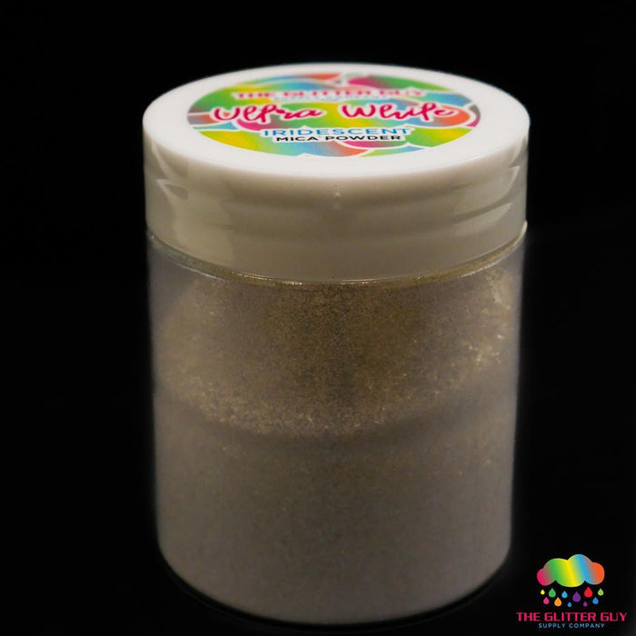 Iridescent Series Mica Powder - Ultra Sparkle White | Mica Powder from The Glitter Guy