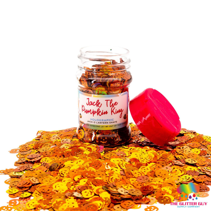 Jack, The Pumpkin King | Glitter Shape from The Glitter Guy