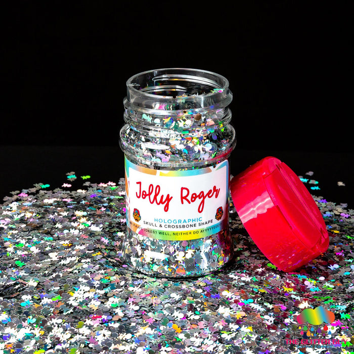 Jolly Roger | Glitter Shape from The Glitter Guy