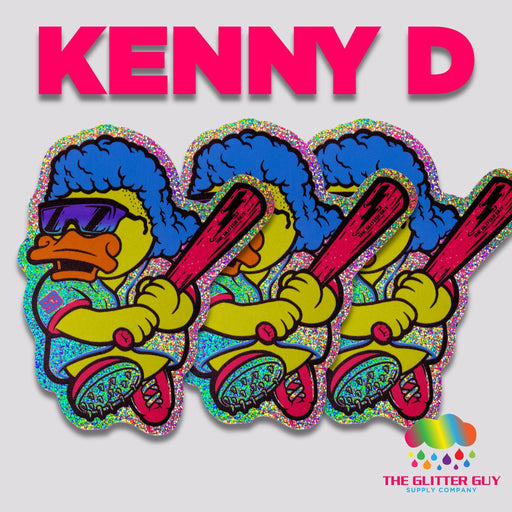 Kenny D Sticker | Sticker from The Glitter Guy