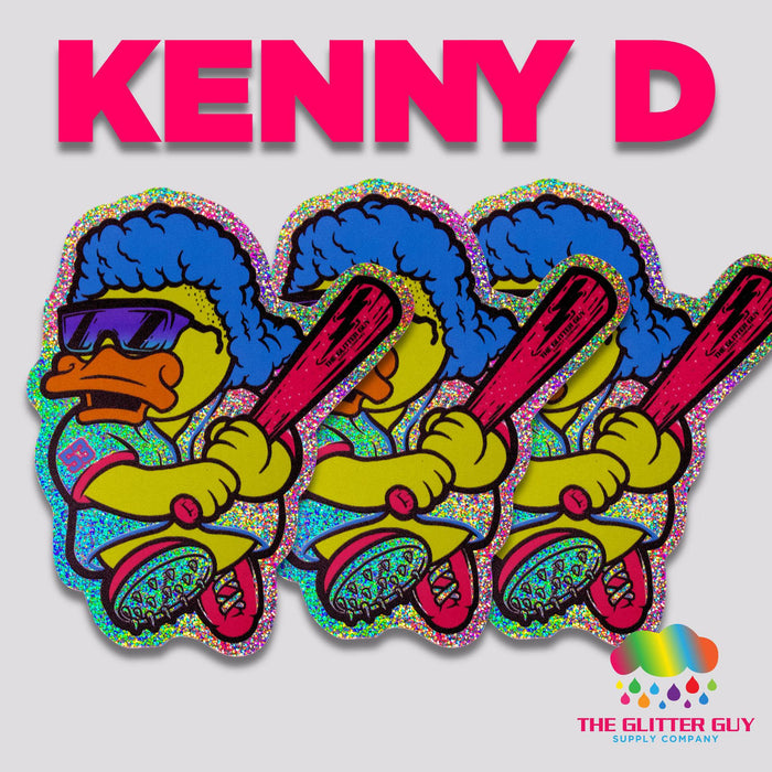 Kenny D Sticker | Sticker from The Glitter Guy