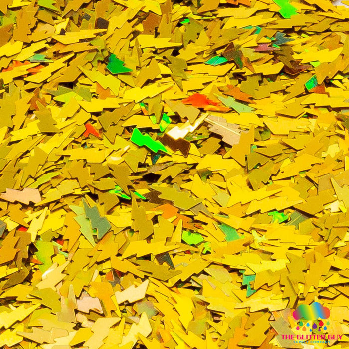 Lightning | Glitter Shape from The Glitter Guy