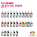 Marabu Alcohol Ink Set 1 | Alcohol Ink from The Glitter Guy