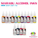 Marabu Alcohol Ink Set 3 | Alcohol Ink from The Glitter Guy