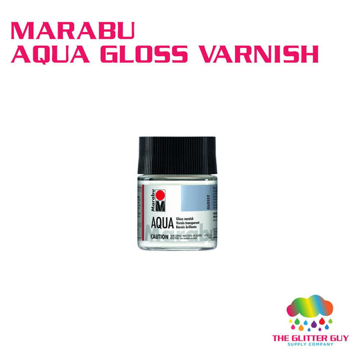 Marabu Aqua Gloss Varnish | Sealant from The Glitter Guy