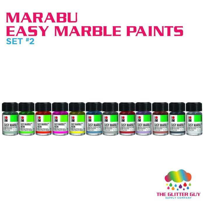 Marabu Easy Marble Set 2 | Easy Marble from The Glitter Guy
