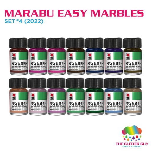 Marabu Easy Marble Set 4 | Easy Marble from The Glitter Guy