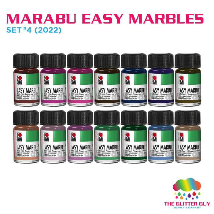 Marabu Easy Marble Set 4 | Easy Marble from The Glitter Guy