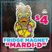 Mardi - D Fridge Magnet | Magnet from The Glitter Guy