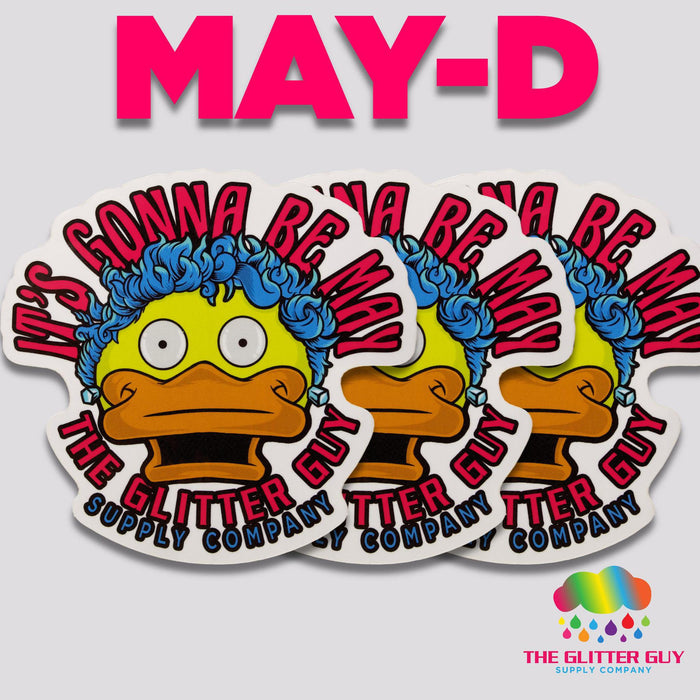 May D Sticker | Sticker from The Glitter Guy